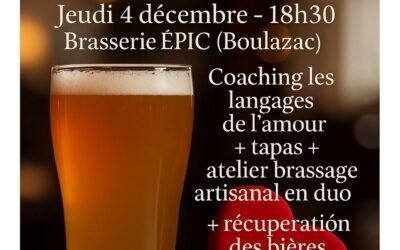 🍻💛 Afterwork Célibataires – Jeudi 4 décembre – EPIC (Boulazac)